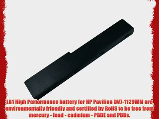 LB1 High Performance Battery for HP Pavilion DV7-1129WM Laptop Battery [14.4V 8cells 4400mAh]