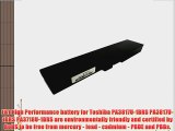 LB1 High Performance Laptop Battery for New Toshiba PA3817U-1BRS PA3817U-1BRS PA3718U-1BRS