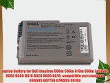 Laptop Battery for Dell Inspiron 500m 505m 510m 600m Latitude D500 D505 D510 D520 D600 D610