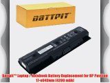 Battpit? Laptop / Notebook Battery Replacement for HP Pavilion 17-e049wm (4200 mAh)