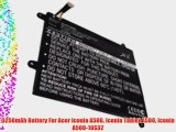 3250mAh Battery For Acer Iconia A500 Iconia Tablet A500 Iconia A500-10S32