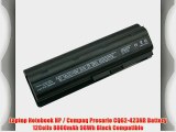 Laptop Notebook HP / Compaq Presario CQ62-423NR Battery 12Cells 8800mAh 98Wh Black Compatible