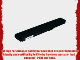 LB1 High Performance Battery for Asus K52F Laptop Notebook Computer PC [14.4V 8cells 4400mAh]
