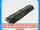 14.80V2200mAhLi-ion Replacement Laptop Battery for Dell Inspiron 1300 Inspiron B120 Inspiron
