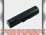 LB1 High Performance Battery for Toshiba Satellite L755-S5308 Laptop Notebook Computer PC -