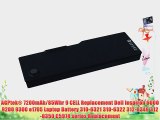 AGPtek? 7200mAh/85Whr 9 CELL Replacement Dell Inspiron 6000 9200 9300 e1705 Laptop Battery