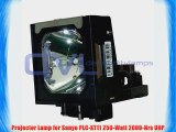 Projector Lamp for Sanyo PLC-XT11 250-Watt 2000-Hrs UHP