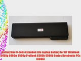 Battery1inc 9-cells Extended Life Laptop Battery for HP EliteBook 8460p 8460w 8560p ProBook