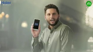 Shahid Afridi Foundation joins hands with Haier Mobile