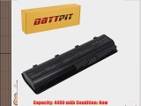 Battpit? Laptop / Notebook Battery Replacement for HP Pavilion dv6-3122us (4400 mAh)