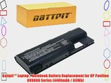 Battpit? Laptop / Notebook Battery Replacement for HP Pavilion DV8000 Series (4400mAh / 63Wh)