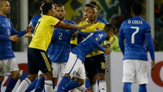 ¿Neymar no supo perder? Colombia vs Brasil Pelea