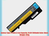 Bay Valley Parts?10.8V 9-cells 7800mAh new replacement laptop battery for LENOVO:IdeaPad B470