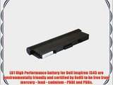 LB1 High Performance Battery for Dell Inspiron 1545 SUPERIOR High Capacity Extended 9-Cell