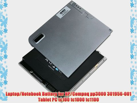 Laptop/Notebook Battery for HP/Compaq pp3000 301956-001 Tablet PC tc100 tc1000 tc1100