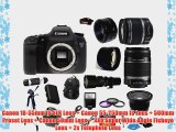 Canon EOS 7D   Canon 18-55mm Lens   Canon 55-250mm Lens   500mm Preset Lens   Canon 50mm Lens