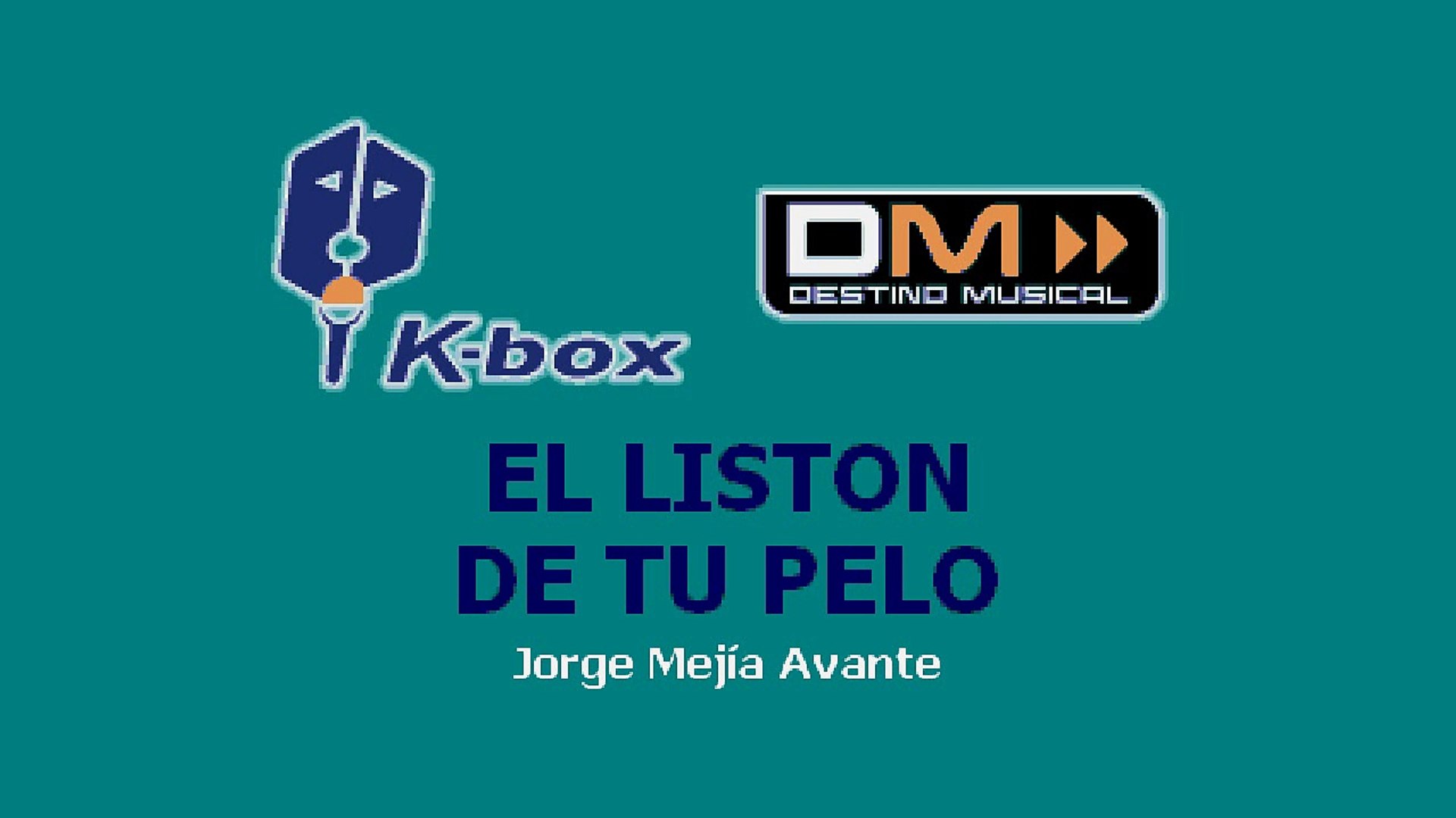 Karaoke Box - El Listón De Tu Pelo (Al estilo de Ángeles Azules) -  (Karaoke) - video Dailymotion