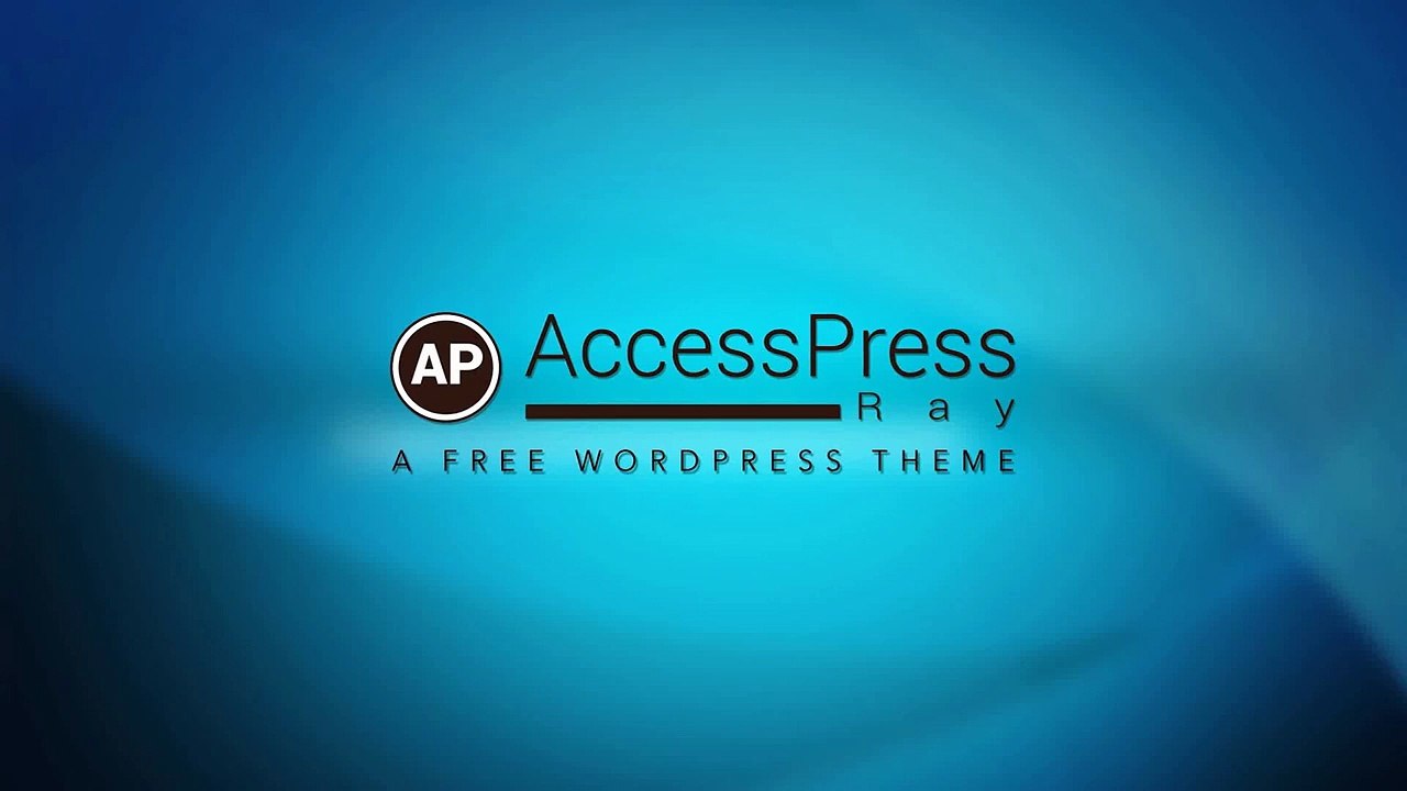 How to add Featured Image - AccessPress Ray - Free WordPress Theme