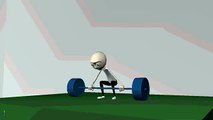 Jojo-3D Weight lifting animation in Maya.flv