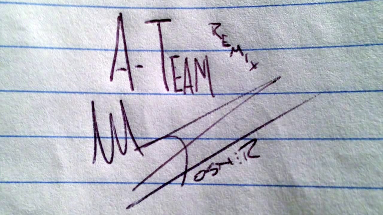 Mike Posner - A Team (Remix) (produced by Mike Posner)