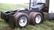 Truck Stuck in Mud at the County Fair