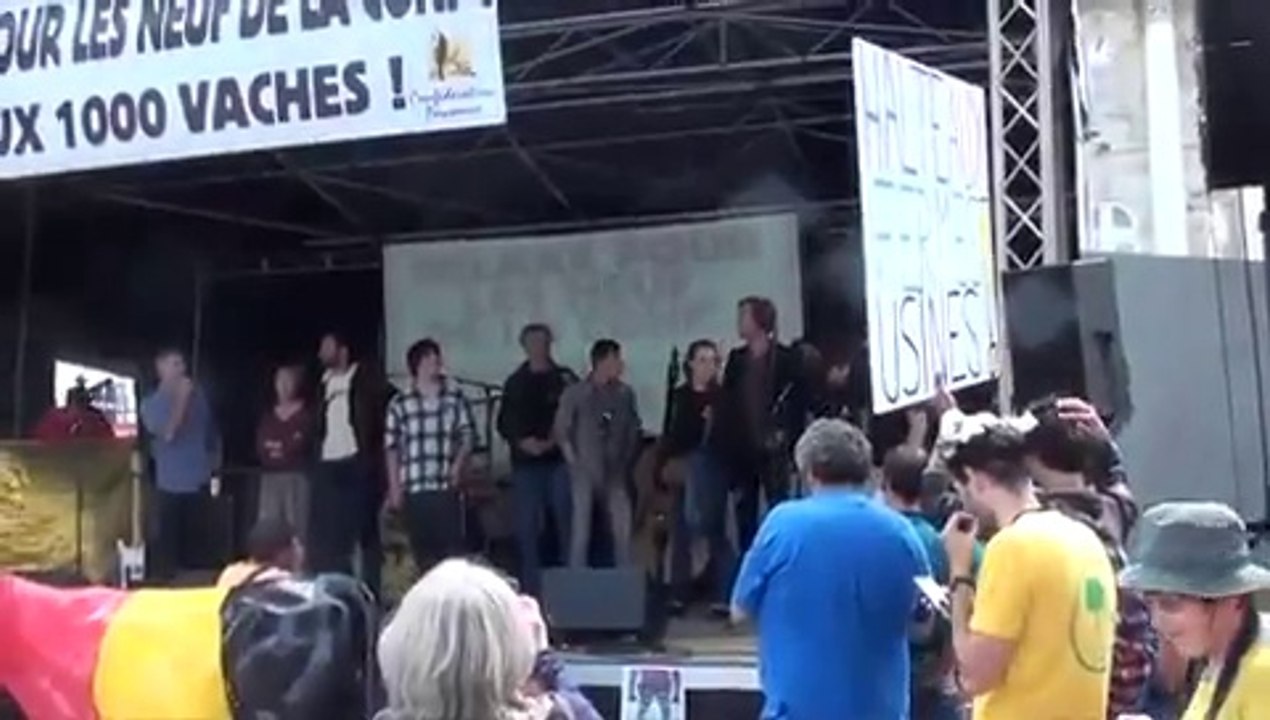 20150617-Amiens-Mille Vaches-Réactions des 9 militants de la Confédération paysanne