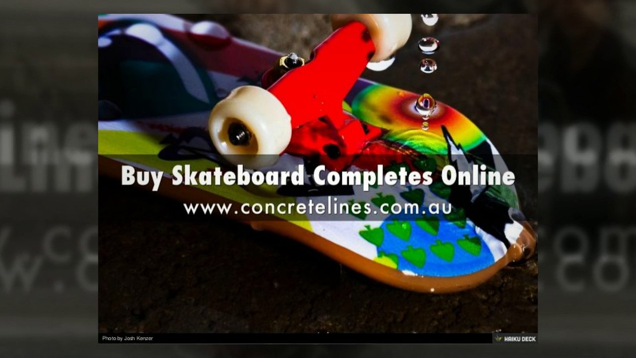 An Introduction To Real-World Methods In Concrete Lines Local & Online Skateboard Shop