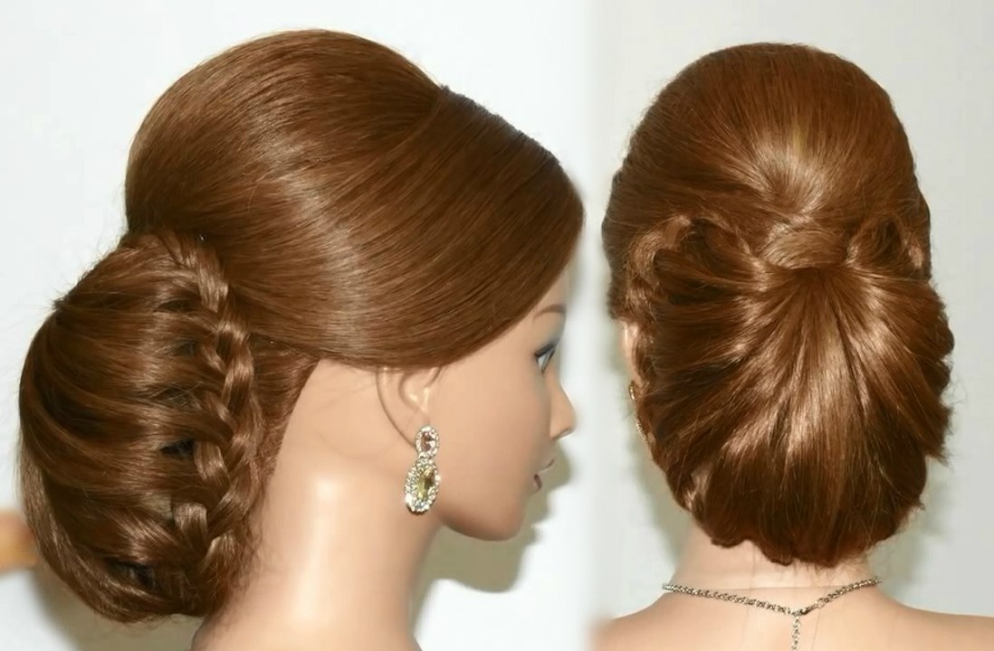 Simple khopa hairstyle