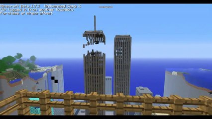 Minecraft World Trade Center Attack In Minecraft! Full Version!