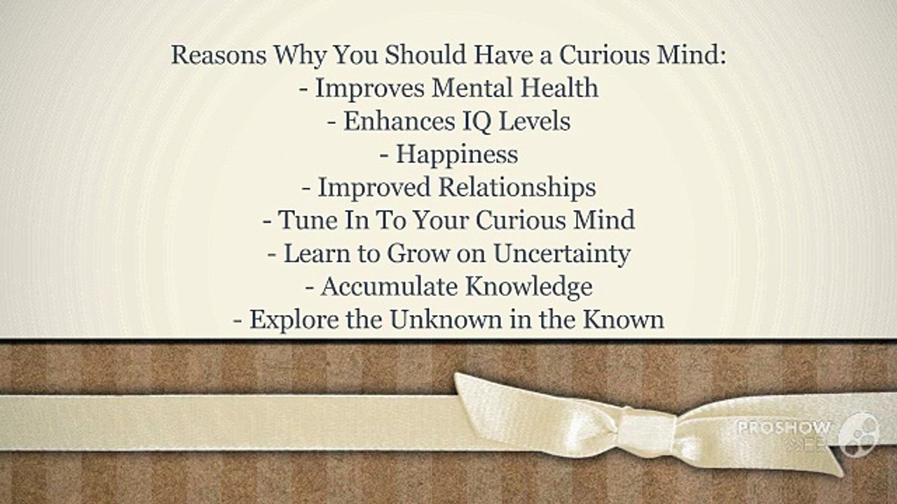 A Curious Mind: Foster Your Creative Potential For Better Life