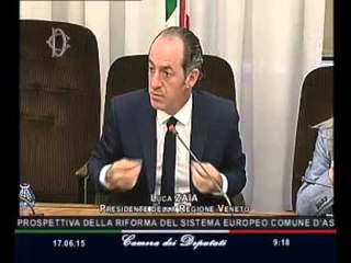 Download Video: Roma - Flussi migratori, audizione Presidente Regione Veneto, Zaia (17.06.15)