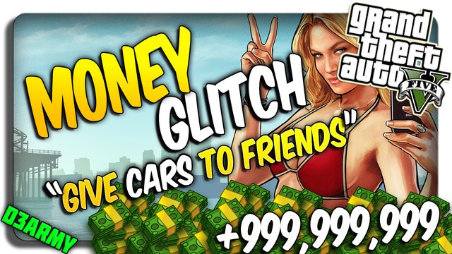 GTA 5 Money Glitch: GIVE CARS TO FRIENDS After Patch 1.27 (GTA 5 Money Glitch 1.25/1.27)