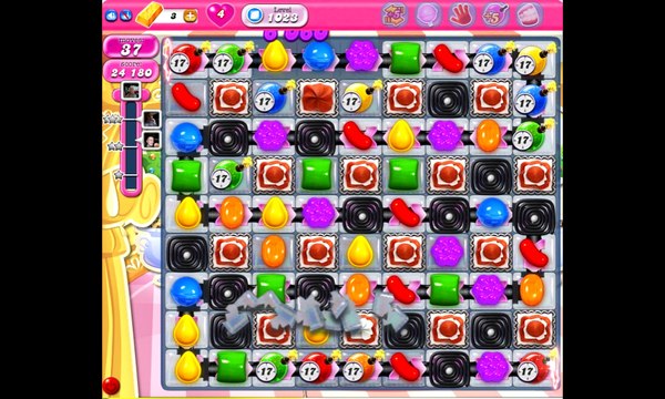 Candy Crush Saga level 1023