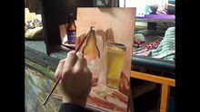 99 Paintings of Beer by Ben Sherar - Beer 8 : Coedo Ruri