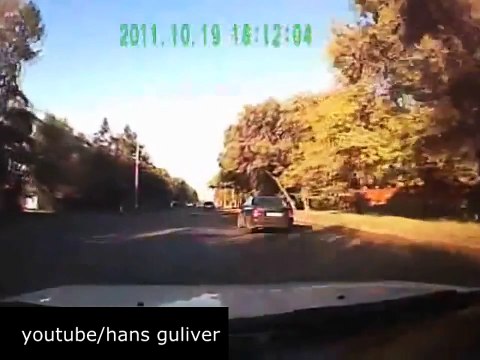 Russian women as a street fighter *Road Rage*