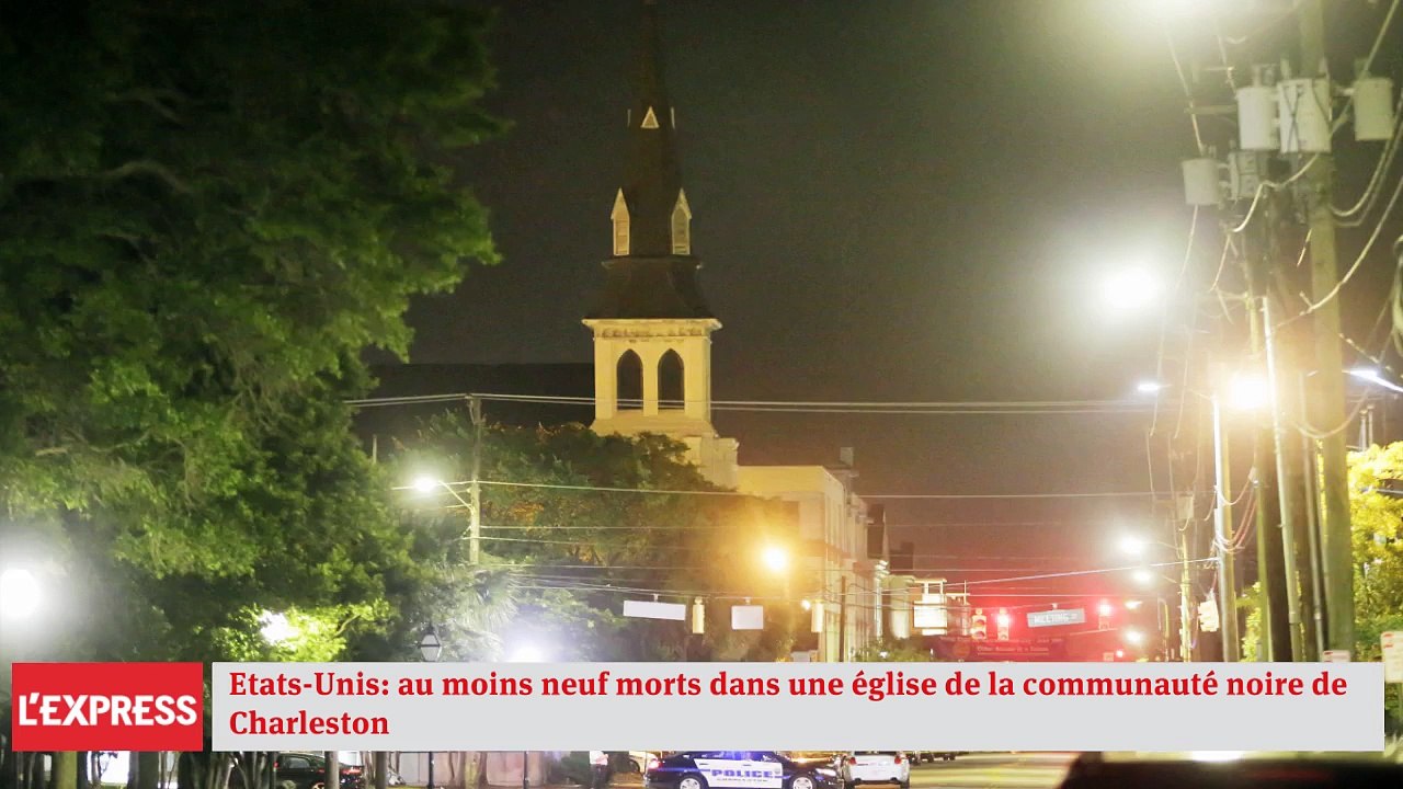 Neuf morts dans une église de la communauté noire de Charleston