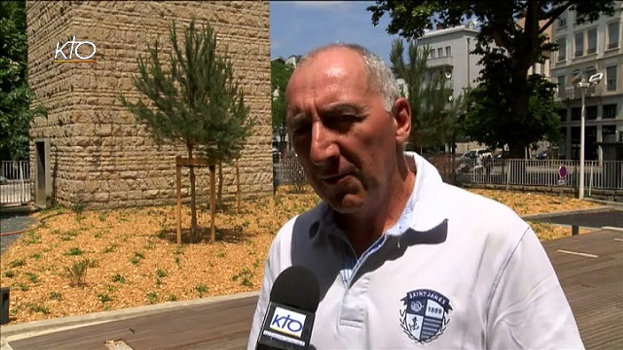 Portrait d'Hubert Deshayes, futur diacre permanent