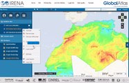 Map Interface (GIS) - Basics - Initiate advanced analysis using the GlobalAtlas using active layers