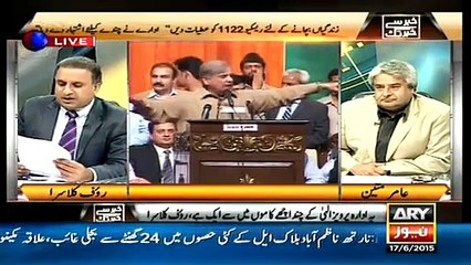 Rauf Klasra Shahbaz Sharif Ke Shahi Kharche Bata Die in talk show