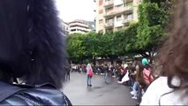Palermo: Corteo degli studenti in protesta