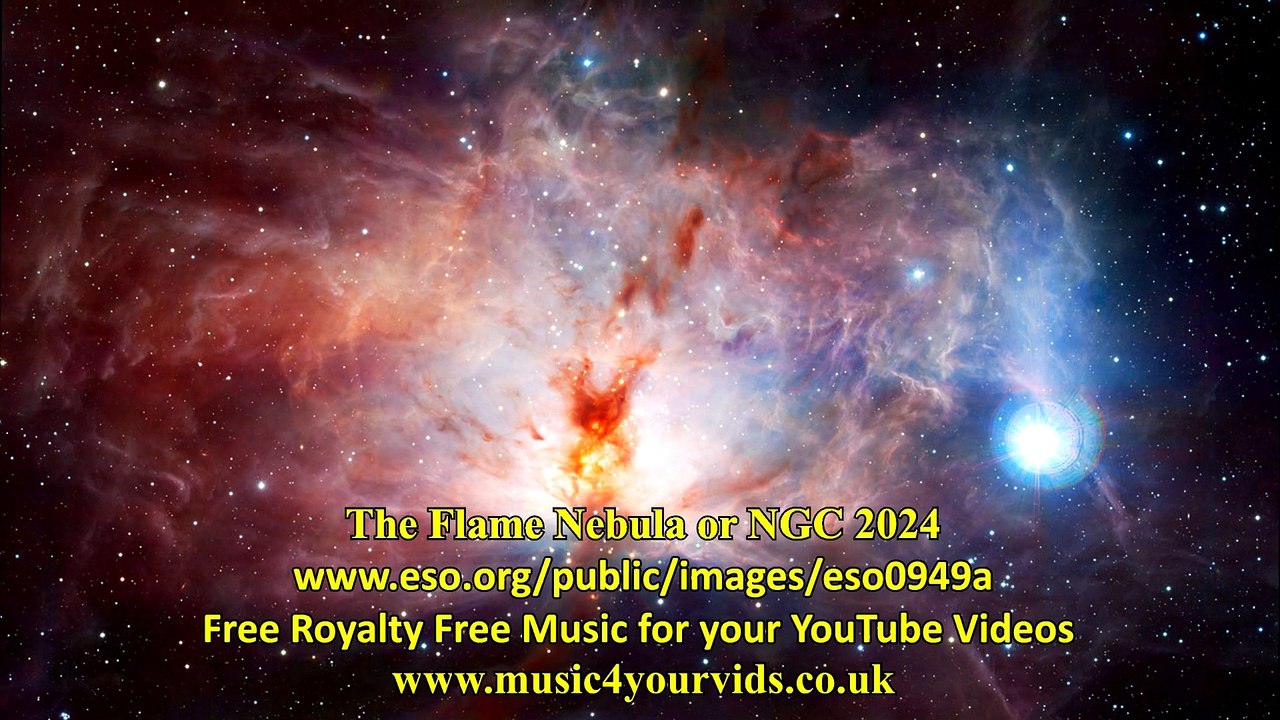 Beauty in space, The Flame Nebula, or NGC 2024