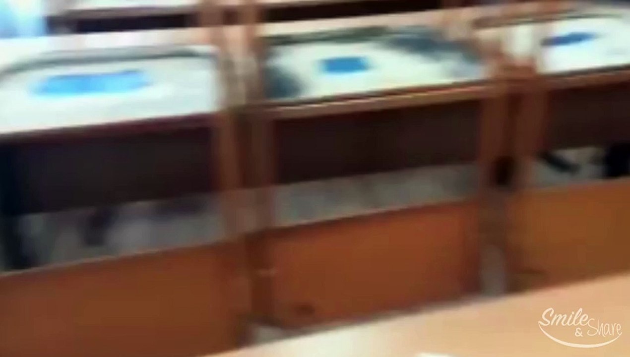 Blague à un pompier endormi