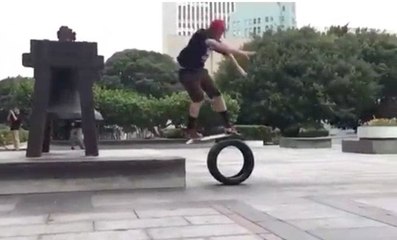 You have to use your environment when you skate