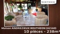 A vendre - maison/villa - ANDREZIEUX BOUTHEON (42160) - 10 pièces - 238m²