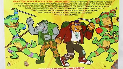 Teenage Mutant Ninja Turtles Classic Collection Bebop Figure Video Review