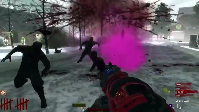 Christmas Zombies! Call of Duty WaW Zombies Custom Maps, Mods, and Funny Moments VanossGaming