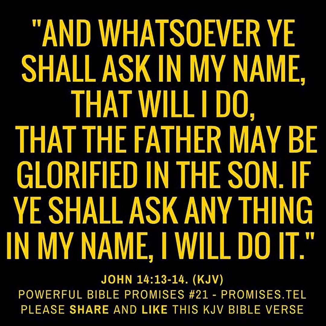 Powerful Bible Promises 21 John 14 13 14 Christian Video Video Dailymotion