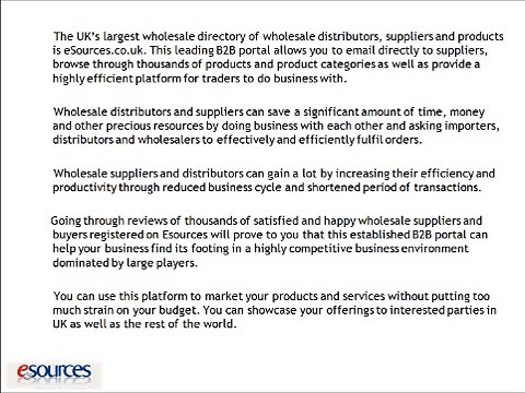 Esources Provides a Level Platform to All Businesses