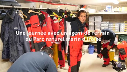 Une journée avec un agent de terrain au Parc naturel marin d'Iroise