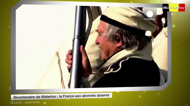 Bicentenaire de Waterloo : pas de représentation française